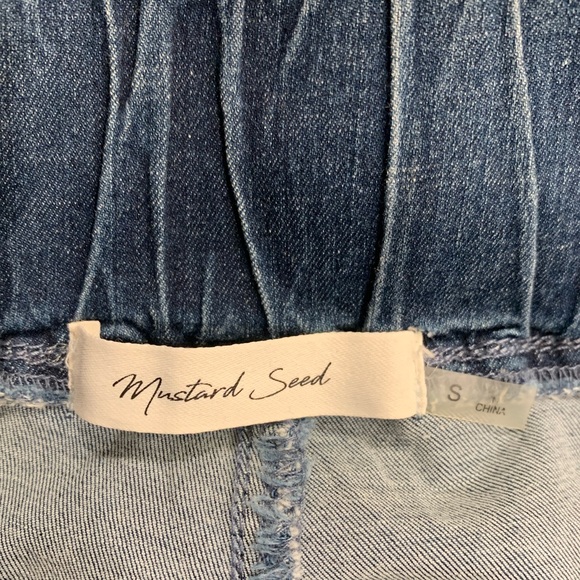 Vici Distressed Denim Joggers Small - Picture 2 of 10